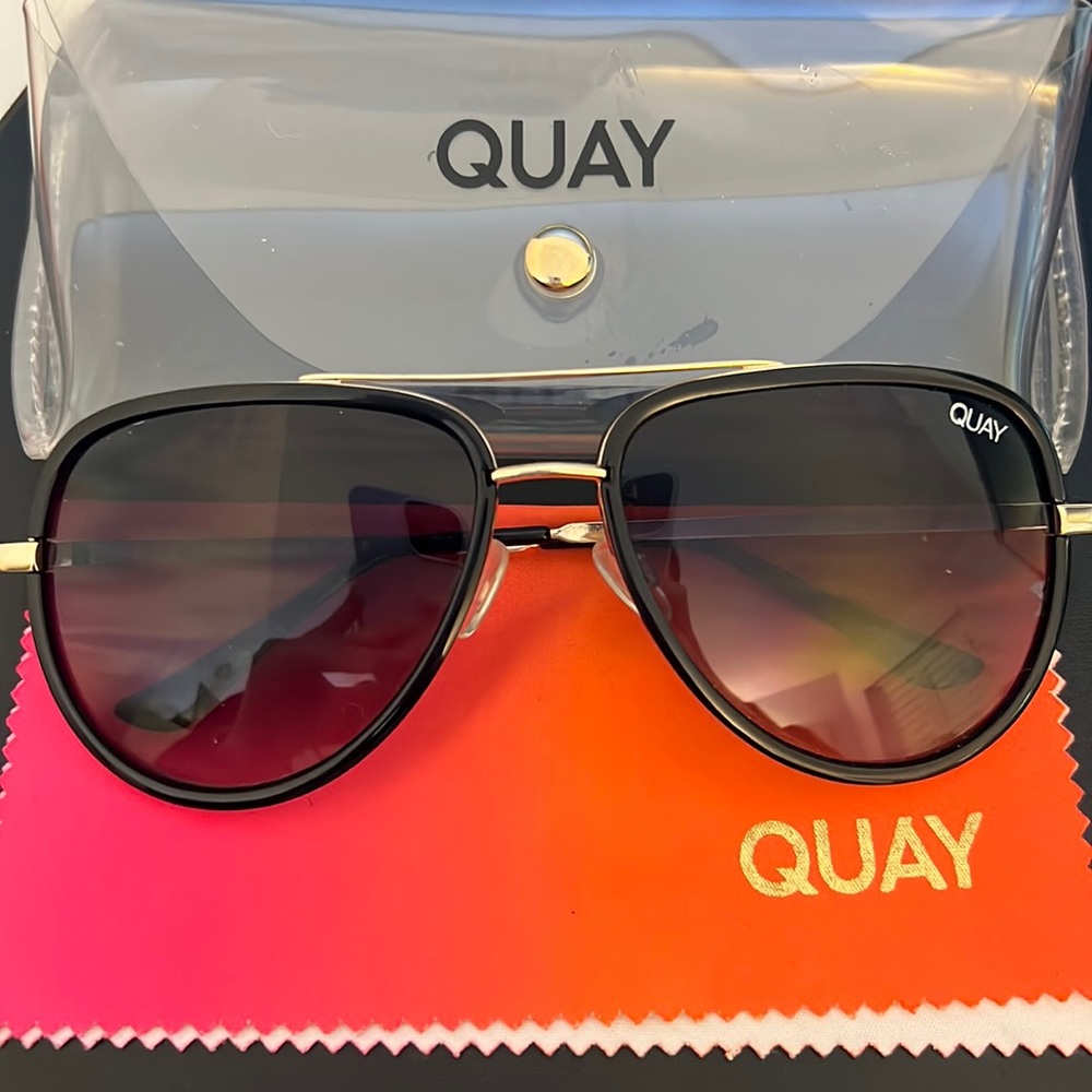 Quay Aviator Sunglasses